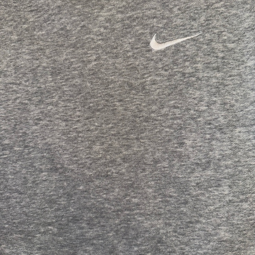 Nike Sportswear Essential Fleece Womens Loose Fit Crew Sweatshirt Grey Size Med - Picture 3 of 5